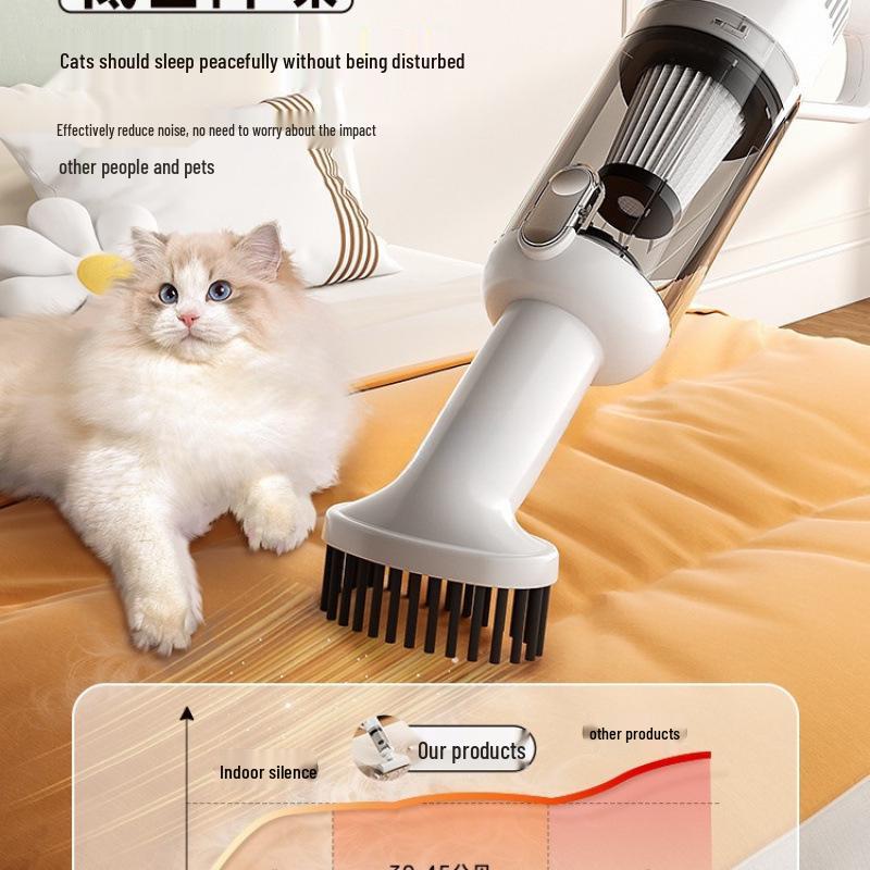 Automatic Cat Hair Vacuum & Remover: Pet Hair Cleaner for Cats & Bedding
