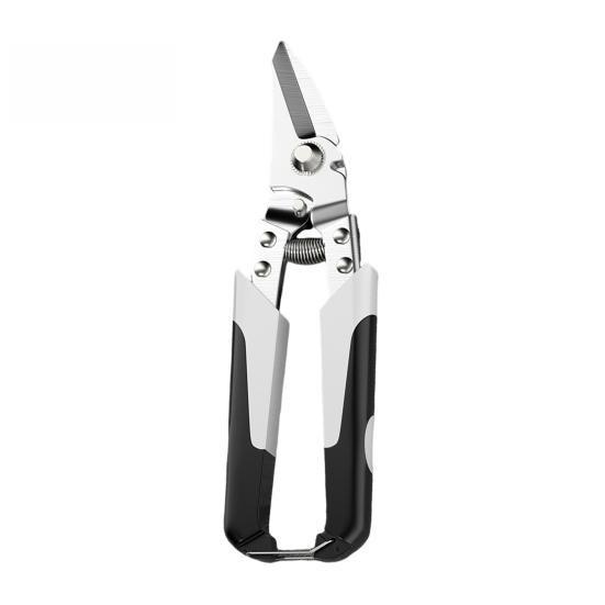 Industrial Grade High Carbon Steel Scissors with Ergonomic Handle for Multi-Purpose Cutting