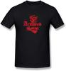 FENGTING Men's Armored Saint Band Logo T-shirt L Black Tee