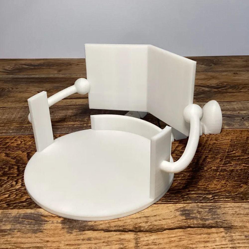 Reusable 3D Printed Tissue Holder Creative Towel Roll Rack  Bathroom Accessory