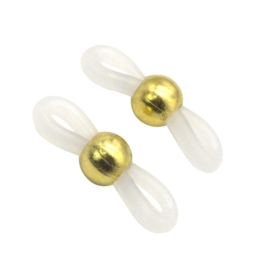 

10 Pack Eye Glasses String Strap Flexible and Adjustable String Eyeglass Hooks Rubber Ends with Metal Coil Retainer Holder Gifts