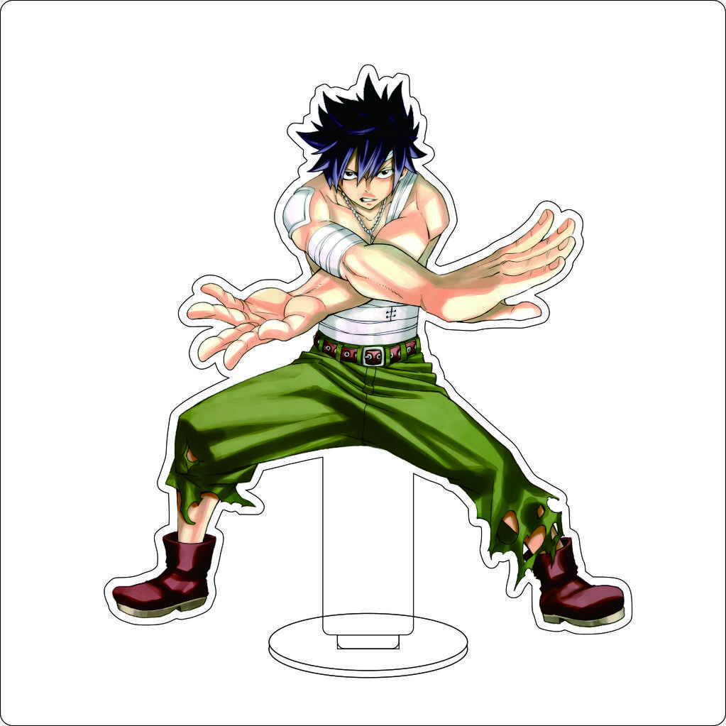 16CM Anime FAIRY TAIL Acrylic Stand Ornaments Jellal Fernandes Gray Fullbuster Mirajane·Strauss Figure Stand Halloween Gifts