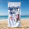 Vintage Margarita Lime Cocktail Print Beach Towel Sand Free Quick Dry Towel for Beach Pool Spa Travel Summer Vacation