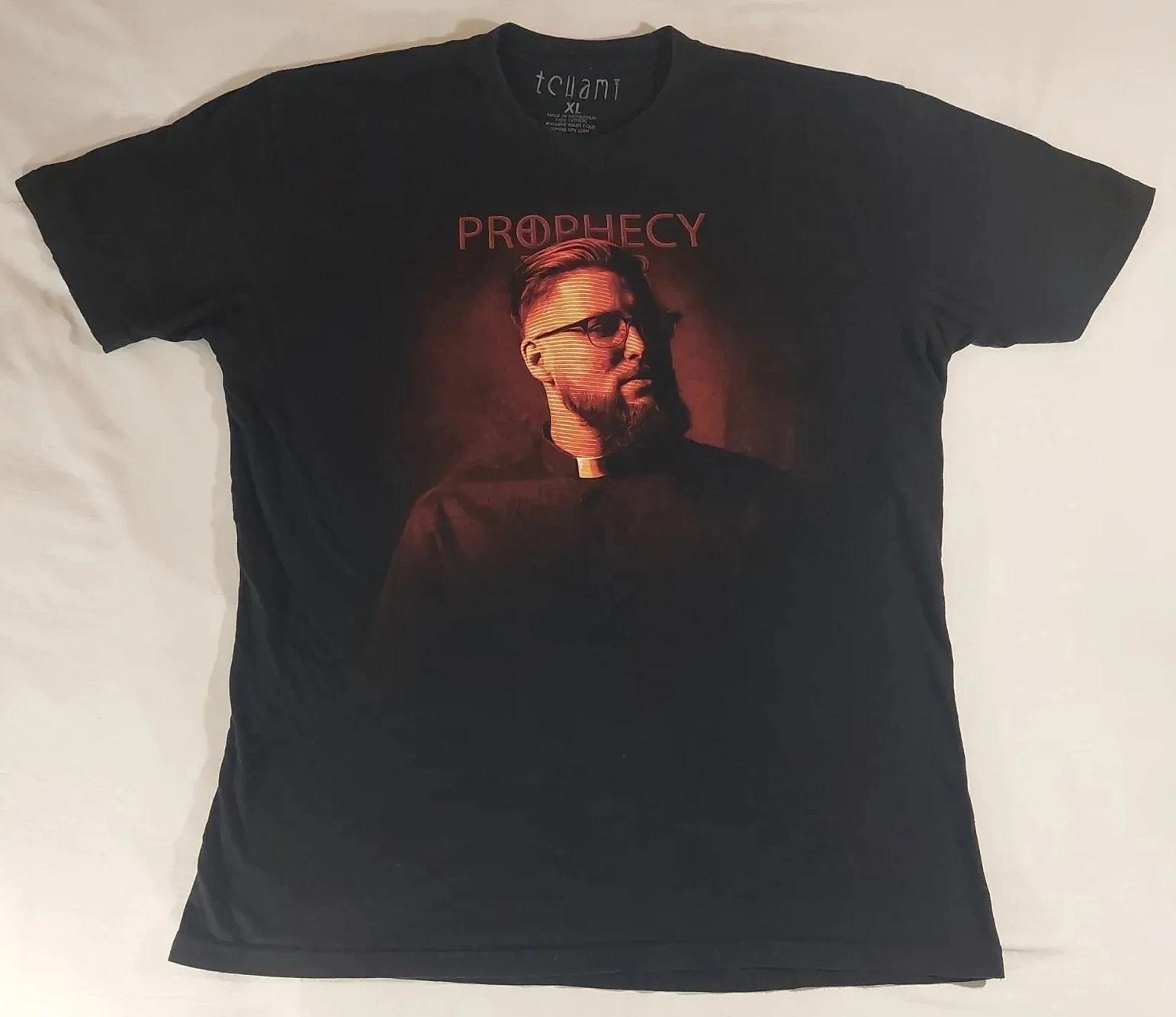 

Tchami Prophecy 2017 Concert Tour T-Shirt Black w/ Front & Back Graphic Cotton M