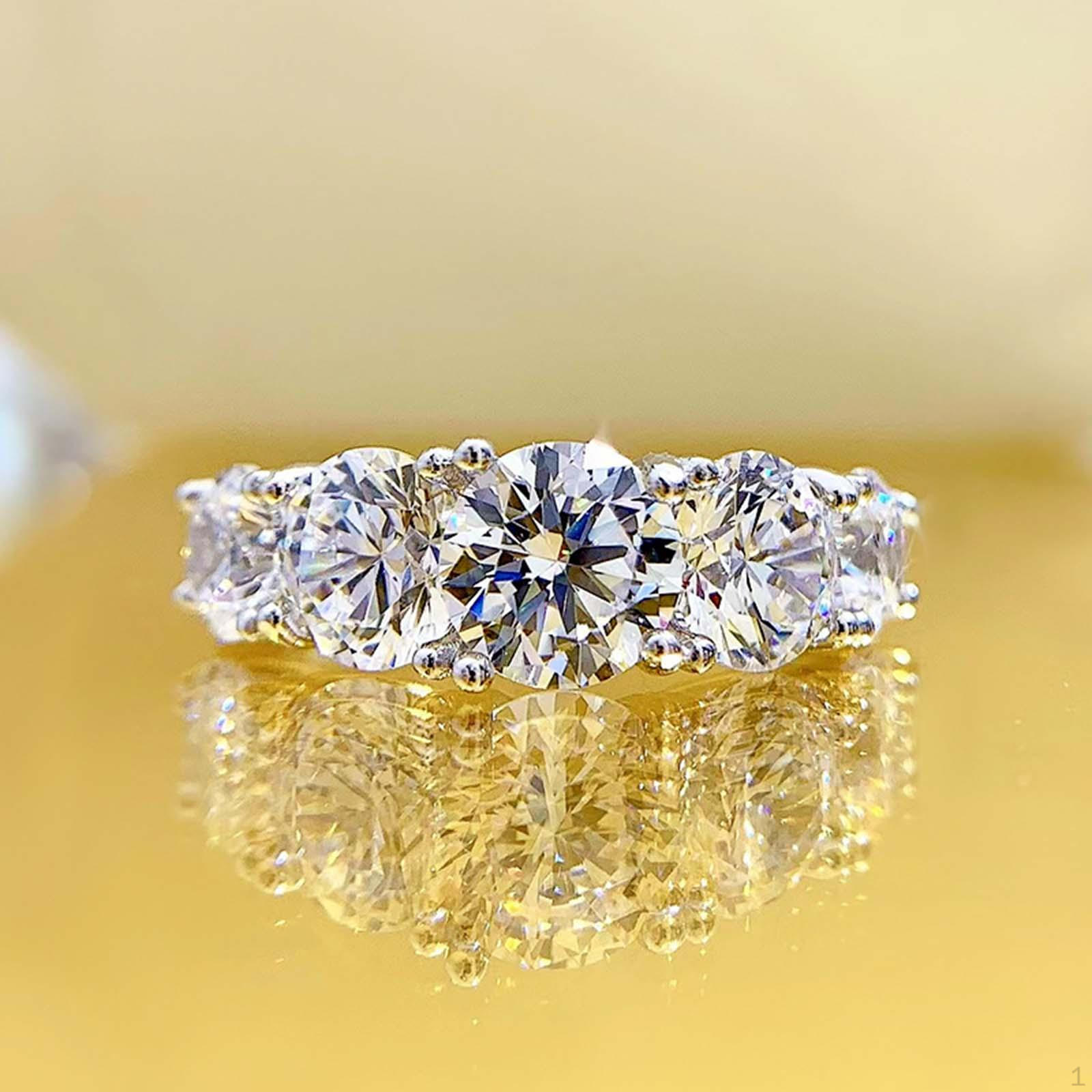 

Dazzling Zircon Ring for Women - Perfect Birthday Surprise Her 5