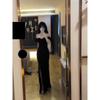 Stylish One-word Shoulder Dress Women's Clothing Summer Socialite Temperament Tube Top Hip Wrap Evening Dress