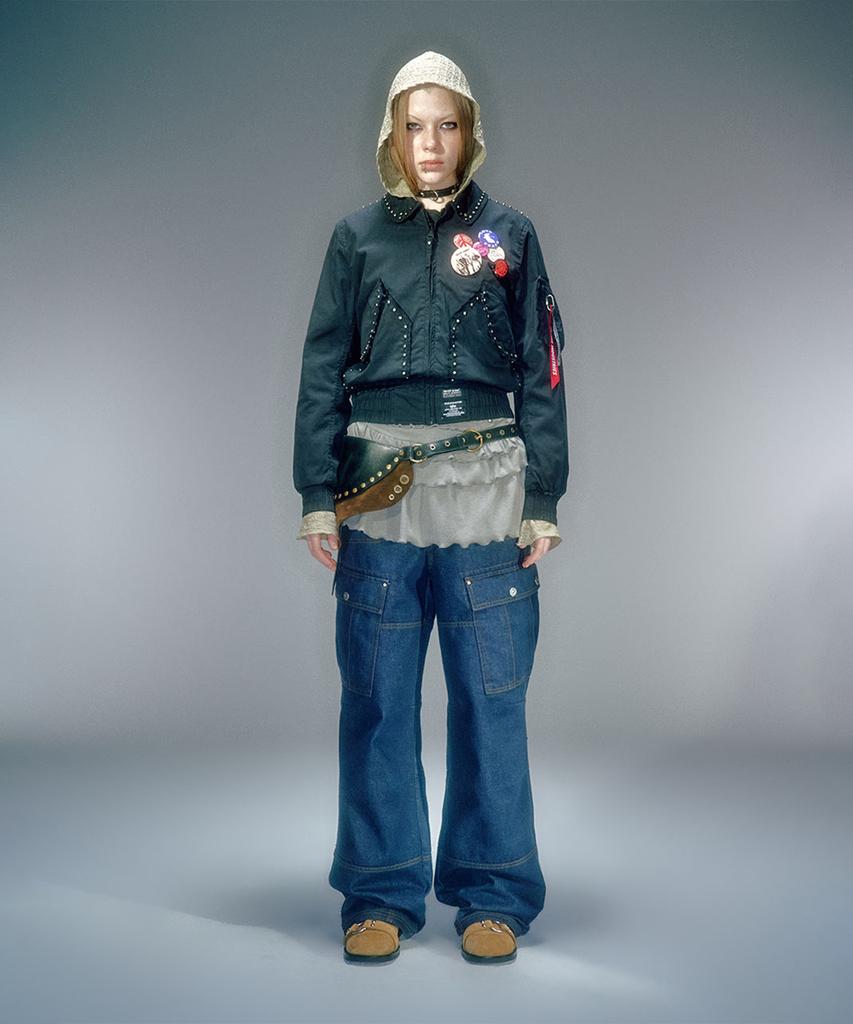 Beikeonteuakaibeu Wayen Military Cargo Pants Deep Blue