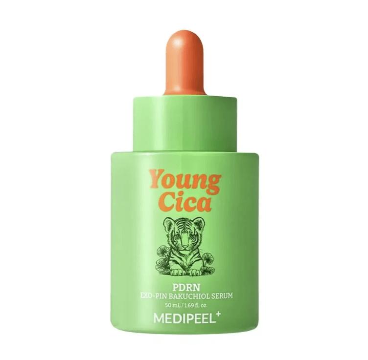 MEDIPEEL Young Cica PDRN Exo-Pin Bakuchiol/ Hyaluronic/ Glutathione Serum 50ML/ Moisturizing, Korean Cosmetics, Kbeauty