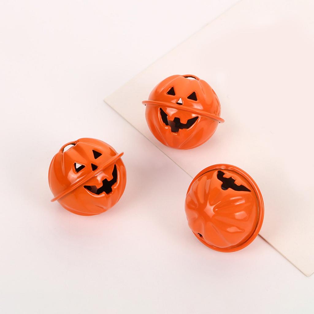 10-Pack Halloween Decoration Personalized Funny Bell Pet Keychain Clothing Accessories Pendant