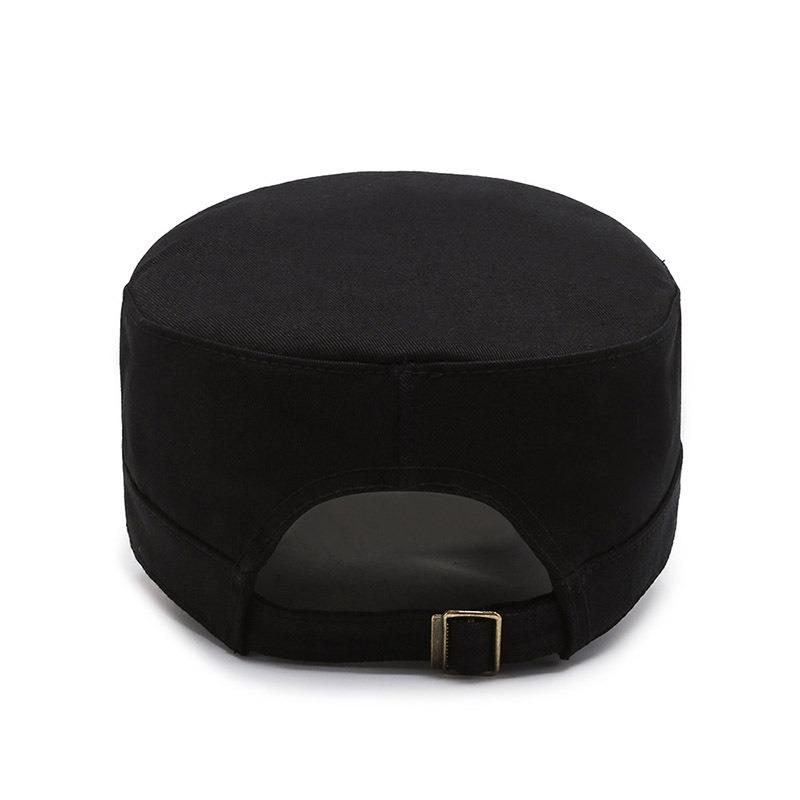 Hat Solid color Flat top hat Spring and autumn fashion Short brim sun hat Peaked hat Casual hat Trendy versatile
