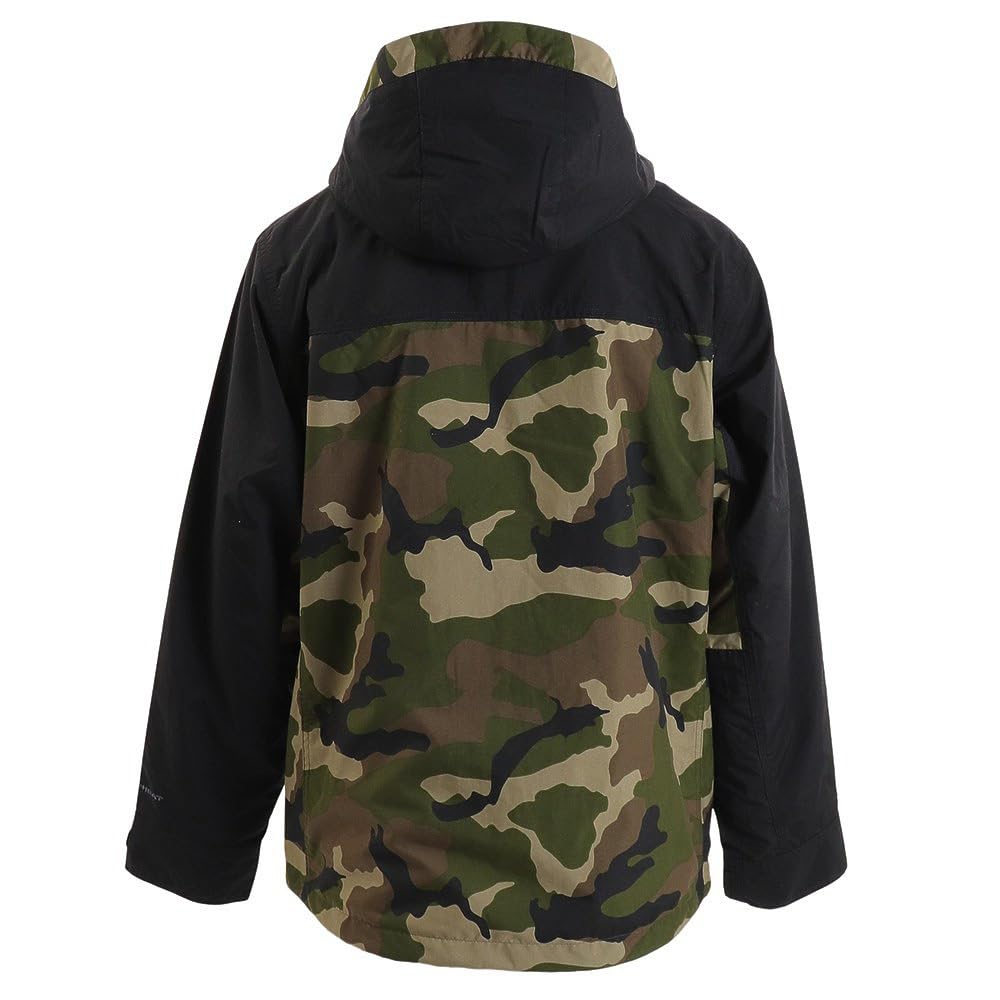Columbia Decruze Summit Patterned Large Jacket, Black,