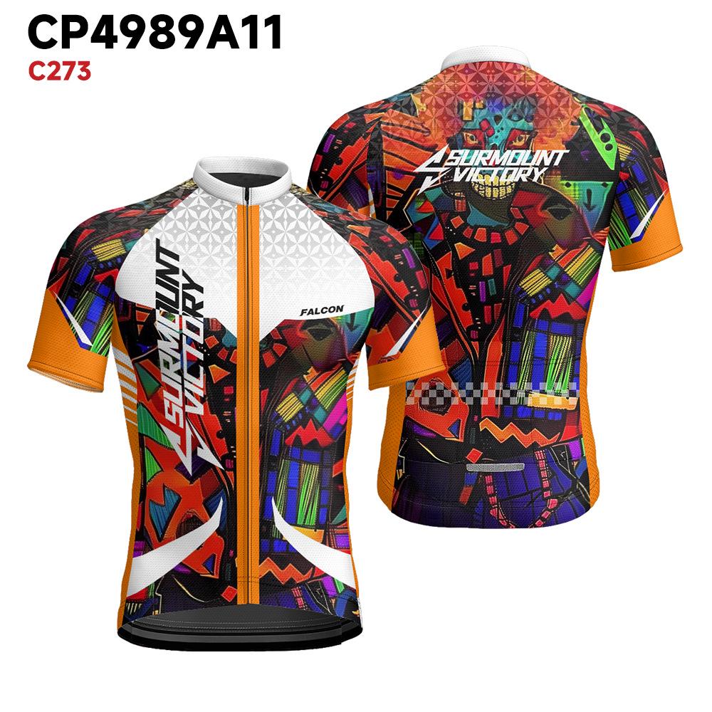 

Мужская летняя веломайка 2025: Быстросохнущий, влагоотводящий топ с коротким рукавом для шоссейного велосипеда M