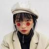 Retro Hippie Small Round Sunglasses For Men Women Vintage Metal Frame Mini Round Sun Glasses Hip-hop Eyewear UV400 For Outdoor