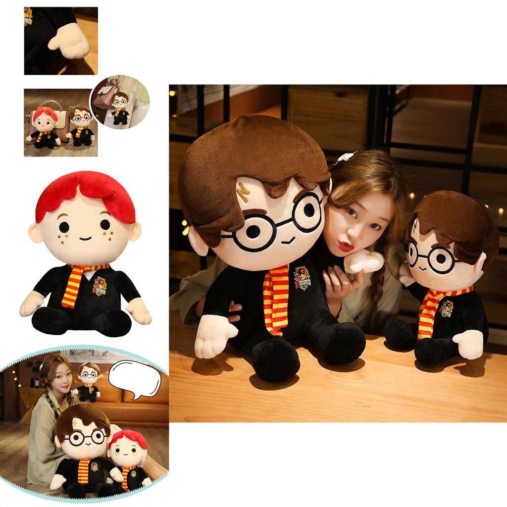 Harry Ron Potter Weasley Plush Toys Kids Stuffed Dolls Home Decor Sofa Cushion