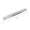 Universal Nose Hair Trimming Tweezers Stainless Steel Eyebrow Nose Hair Cut Manicure Facial Trimming Makeup Scissors Trimmer