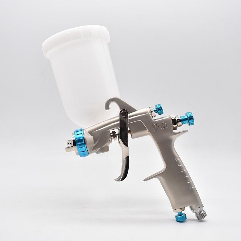 1.0/1.3/1.5/1.8mm High Quality W101 High Pressure Spray Gun 400CC Large Capacity Plastic Pot Spraying Equipment