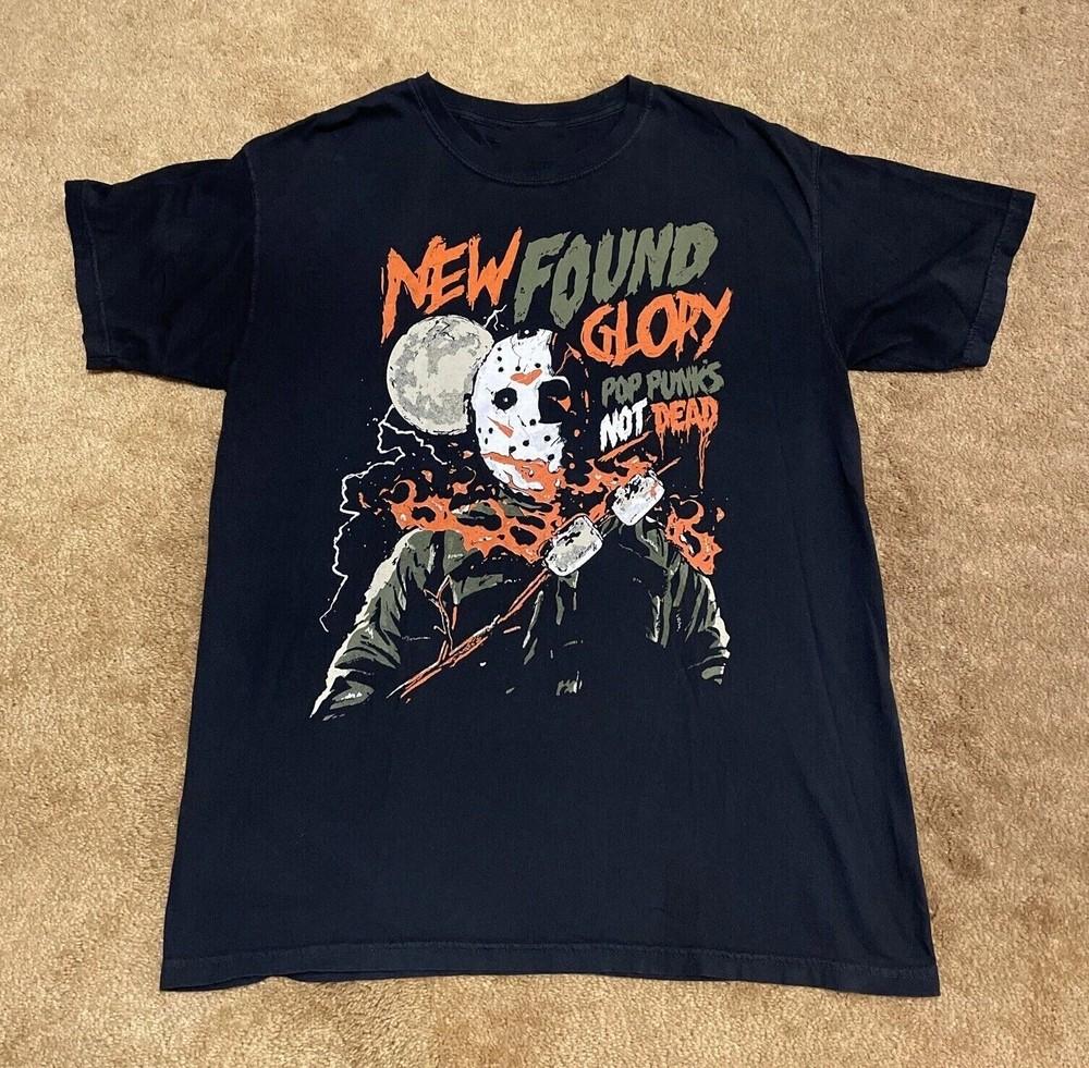 New Found Glory Подарок для друзей Черная футболка Хлопок Все размеры Унисекс Футболка S