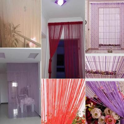 100CM X 200CM Thread Curtains Encryption Type Door Fly Screen Ribbon String Divider Blind Room Divider Net
