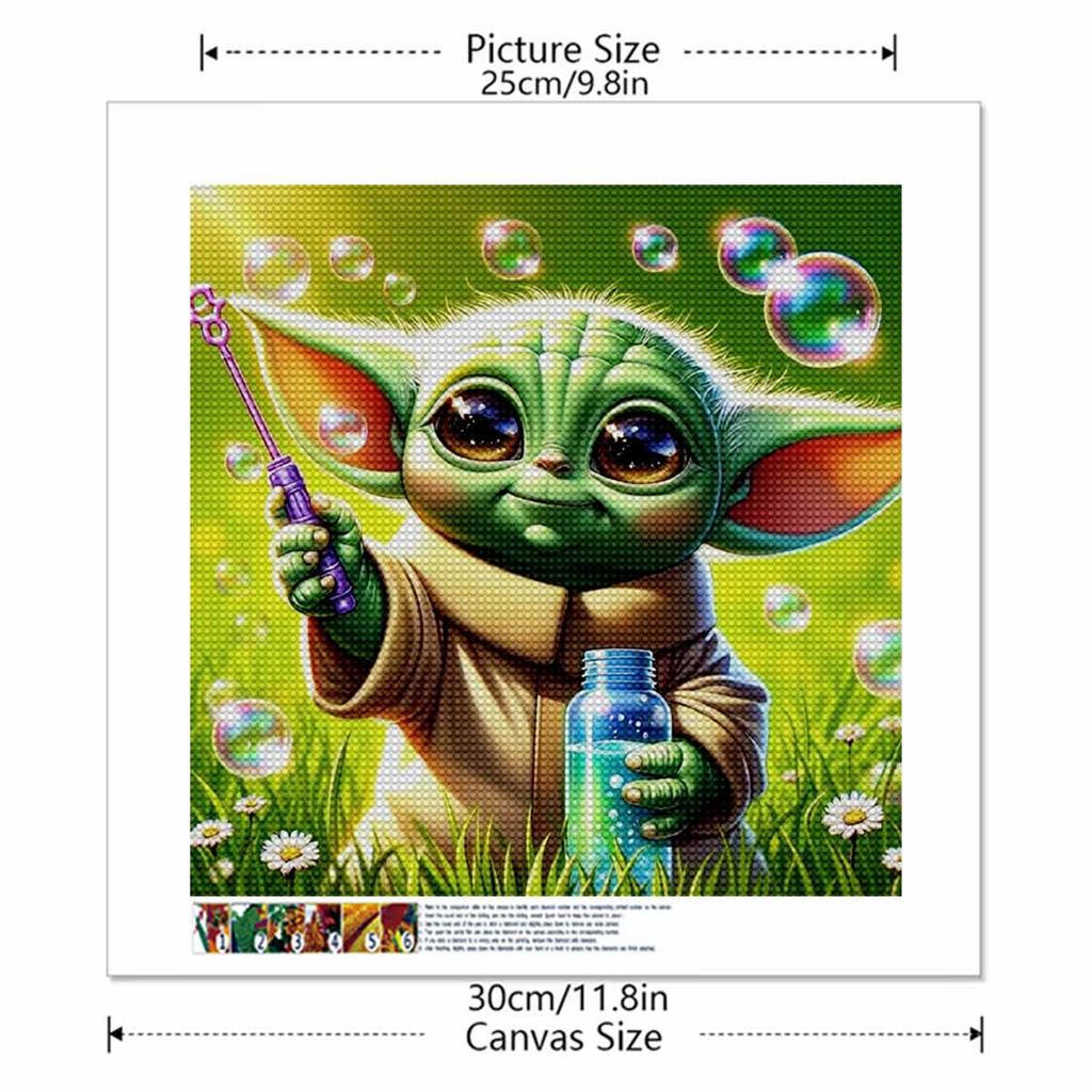 5D DIY Diamond Painting Decorative Blow bubbles Full Round Drill Scenery Diamond Embroidery Cross Stitch Kits Home Decor Gift