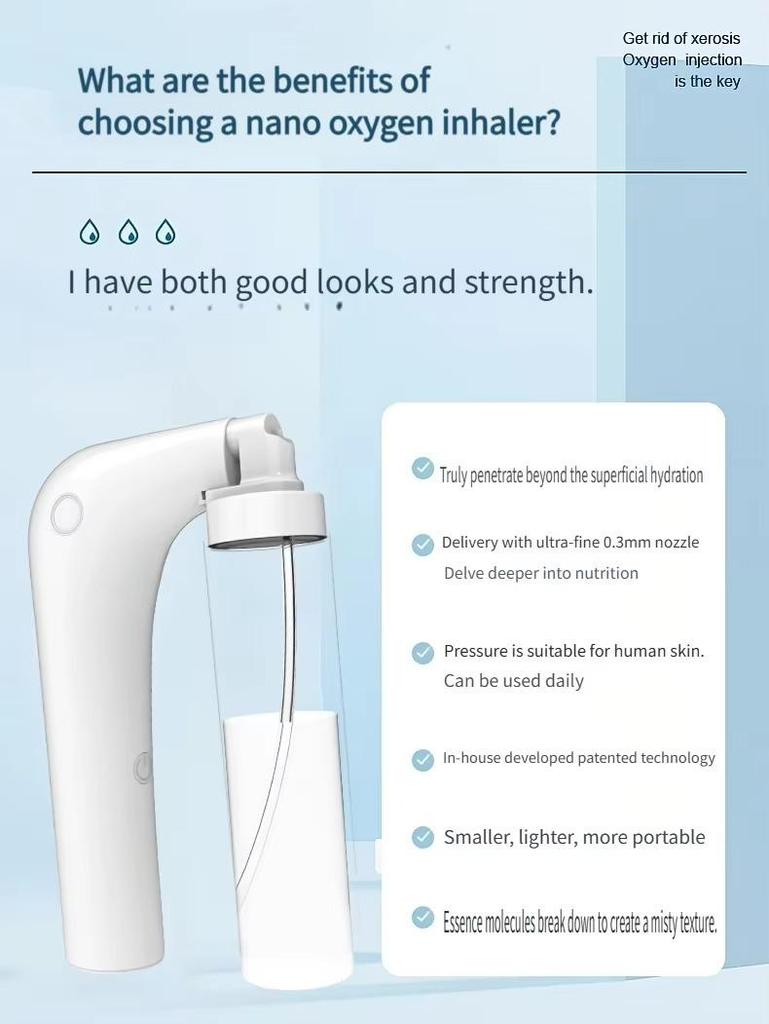 Compact Ionic Facial Steamer: Deep Cleanse & Hydrate Anywhere