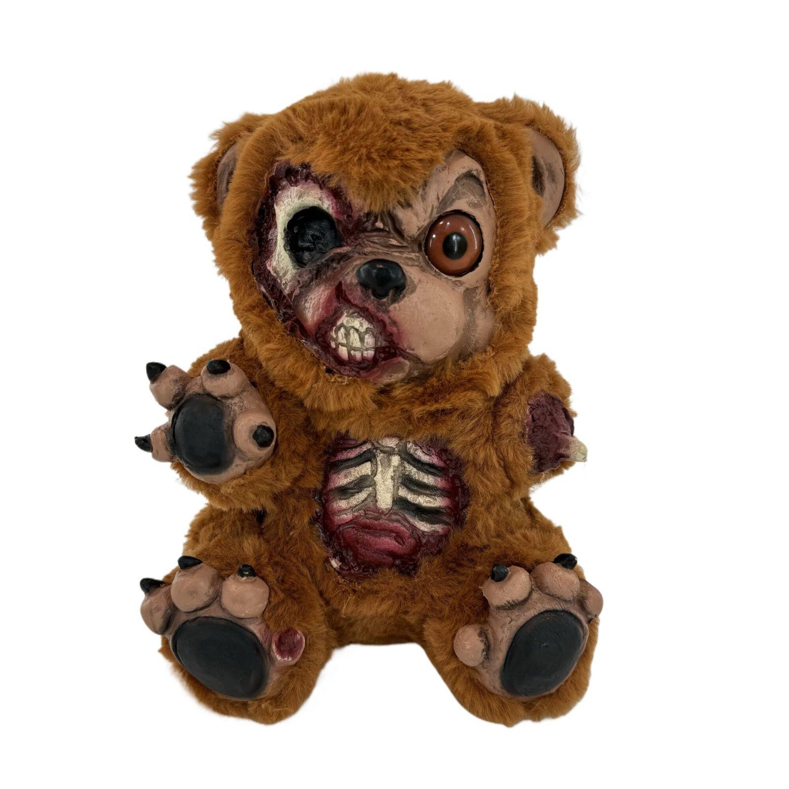 

Horror Atmosphere Plush Doll Halloween Doll Plush Toy Holiday Gift Childrens Gift One Size коричневый