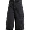 Originals Denim Cargo Jorts Unisex Schwarz JM9283