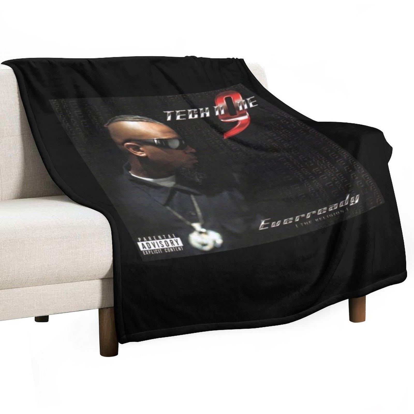 Tech N9ne 7 12 Throw Blanket Thermal Plush Plaid on the sofa Blankets For Bed Blankets 30x40in