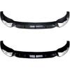 Compatible for BMW X3 G01 X4 G02 M40i M40d M-Pack M-Sport 2018-2021 Spoiler Diffuser Car Front Bumper Lip Splitter Black Body Kit Tuning(Bright