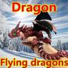 39.5Cm/15.55In 3D Printed Dragon Moveable Joints Animal Model Home Desktop Decoration Ornament Gift Collectible Statue