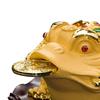Traditional Feng Shui Money Frog Toads Figurine Collection Chan Chu Charm Mini Resin for Table