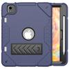 For iPad Air 11 (2025)/(2024) M2 Case Rugged Kickstand PC+TPU Tablet Cover with Pen Slot