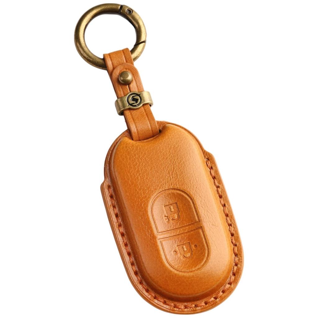 YKK Compatible New Remote Control Premium Genuine Leather Key Pocket Key YKK Key YKKAP Front Door Smart Key Genuine Leather Key Smart Control Key