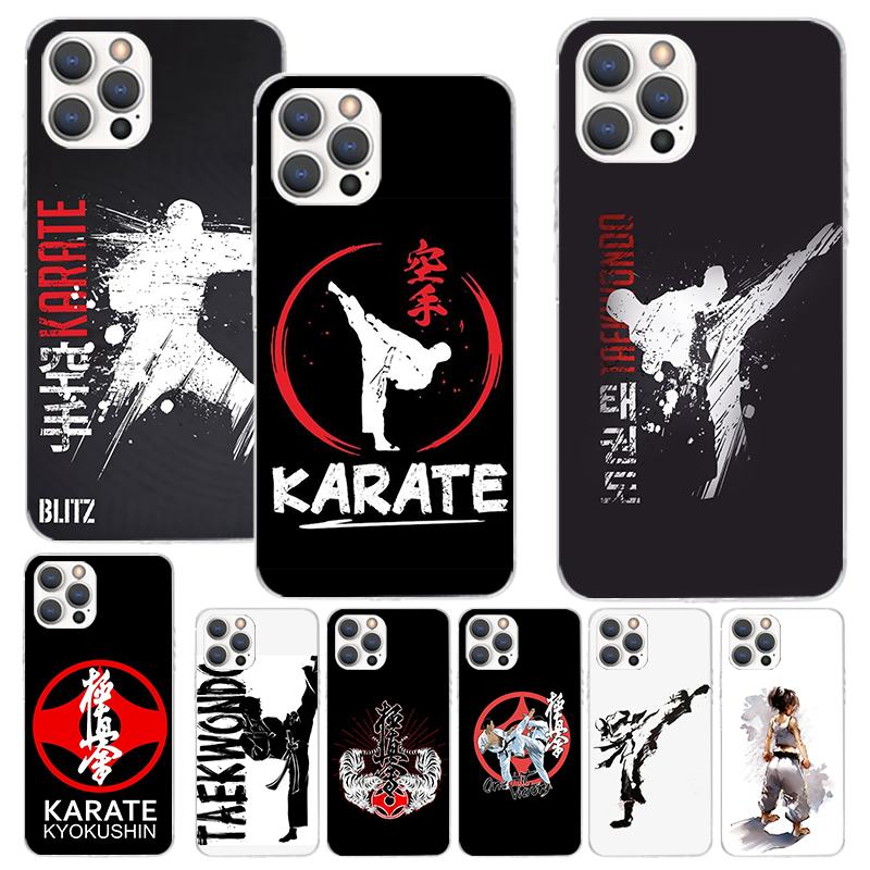 Oyama Kyokushin Karate Phone Case For iPhone 17 16 15 14 13 12 11 Pro Max Mini Plus Air 7 SE 8 Soft Silicone Print Shell Funda F