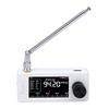 Mini-Radio 1,9 Zoll Farbdisplay Tragbar AM FM LSB USB Allband Radioempfänger für Reisen Camping Heimgebrauch