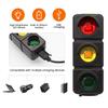 Traffic Light Bicycle Taillight 3 Colors USB Rechargeable Universal MTB Road Mountain Bike Night Riding Warning Strap Rear Lamp Bike Accessories