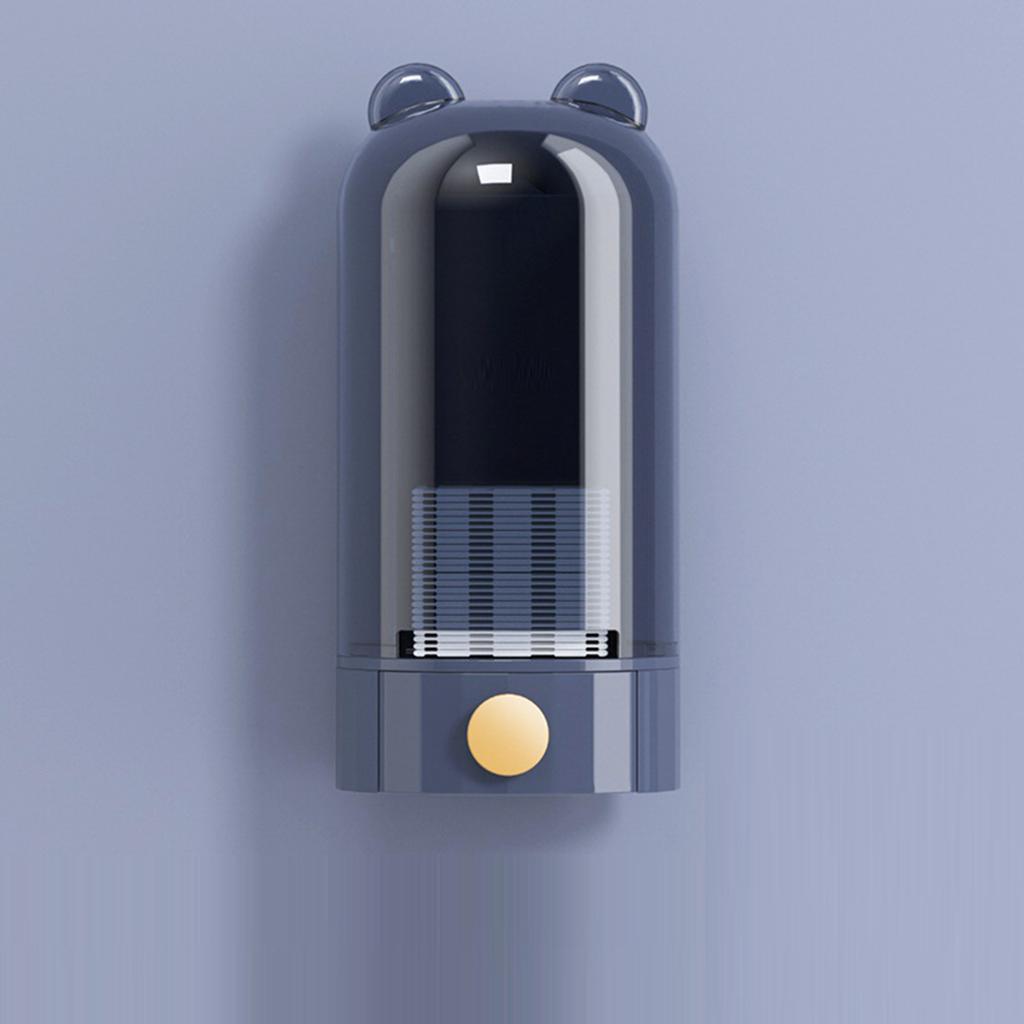 Wall Mounted Cotton Pad Organizers Stylish Cotton Pad Storage Solution Cotton Pad Dispenser For Beauty Enthusiasts