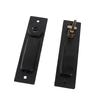 Sliding Door Mortise Lock with 2 Keys Zinc Alloy   Recessed Handle     for Wood Furniture Hardware
