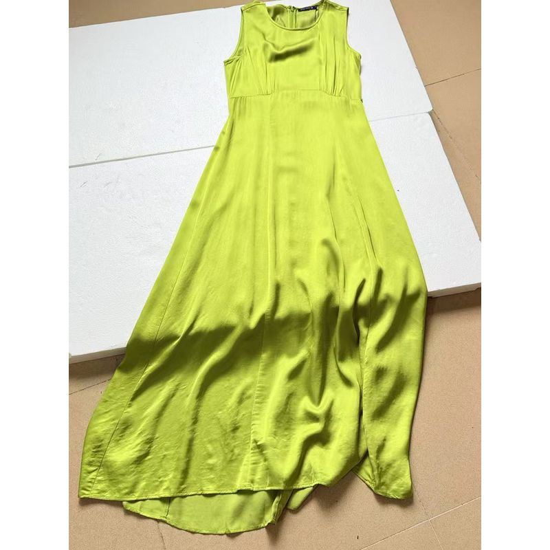 Pullover Long Sleeveless Dress