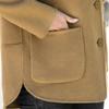 Qiao Yaying Autumn/Winter New Wool Coat for Middle-Aged Women – Solid Color, Large Size, Double-Sided, Short Style.