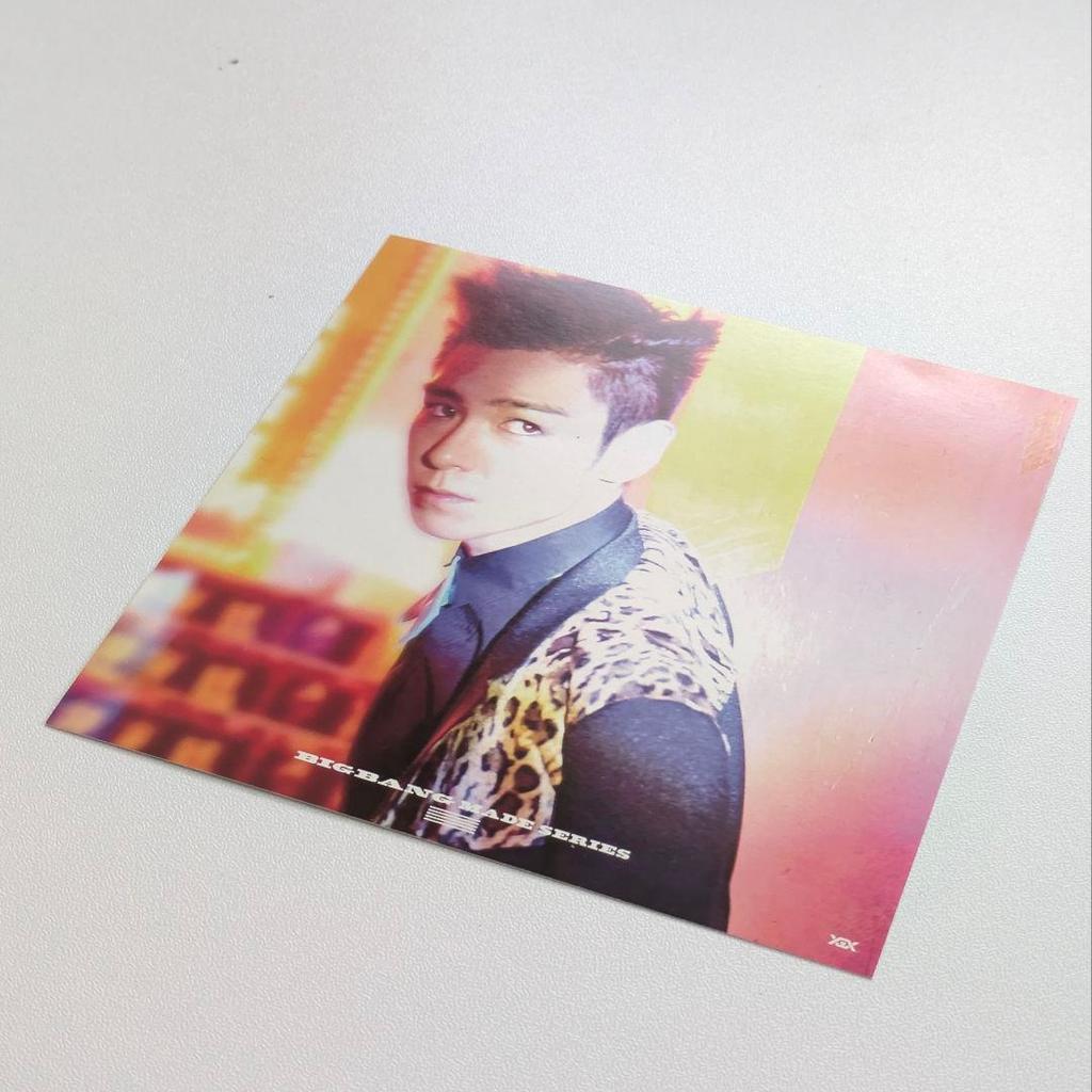 [USED] BIGBANG TOP Official Card (Not for Sale)