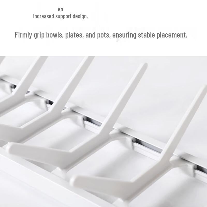 BeiYing 2-Tier Carbon Steel Cabinet Dish Rack