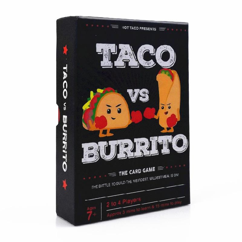 

Taco vs Burrito Strategic Card Family Party Game Entertainment Playing