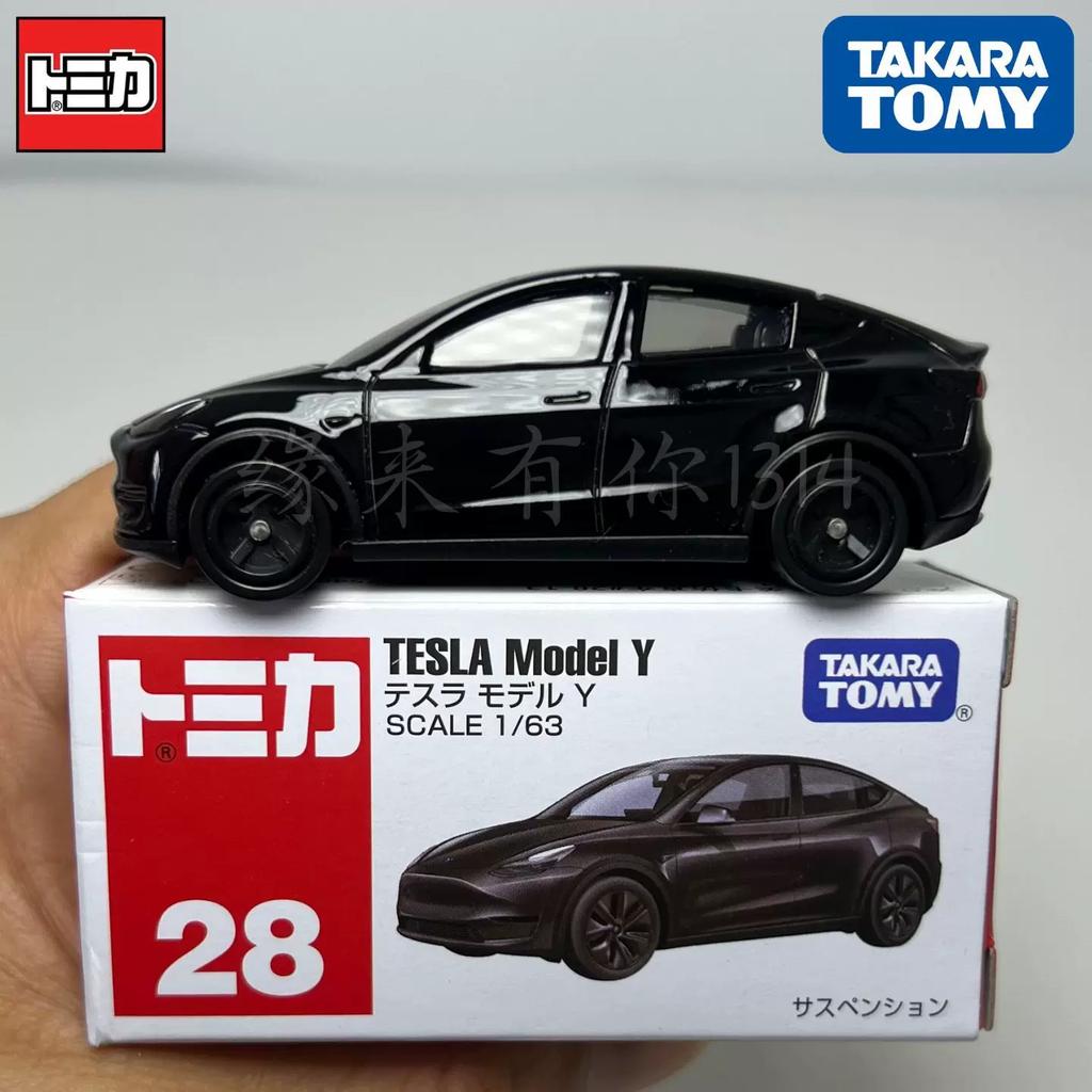 TAKARA TOMY Tomica Tesla Premium Diecast Model Car Cybertruck Model Y 3 41 28 98 1/63 Scale Realistic Collectible Toy Car
