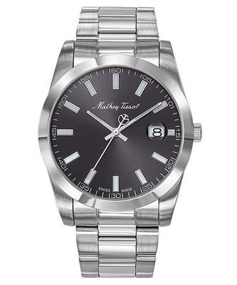Mathy I Stainless Steel Black Dial Quartz H450AN Men's Watch