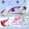 Clip per telo da mare, design a conchiglia e conchiglia antivento, durevole, portatile, funzionamento semplice, stendibiancheria