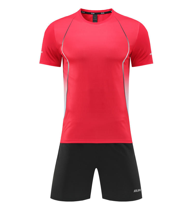 

Комплект футбольной формы Мужская Взрослая Тренировочная форма Взрослая Спортивная футболка с коротким рукавом Командная игровая футболка для ученика средней школы 5048 M