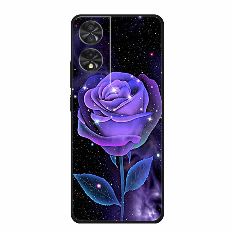 Pouzdro na telefon pro TCL 40 NxtPaper Zadní kryt Pouzdro 6,78" Funda Černý silikon Měkké Coque Pro TCL 40 NxtPaper Pouzdro Skořepina Nárazuvzdorné