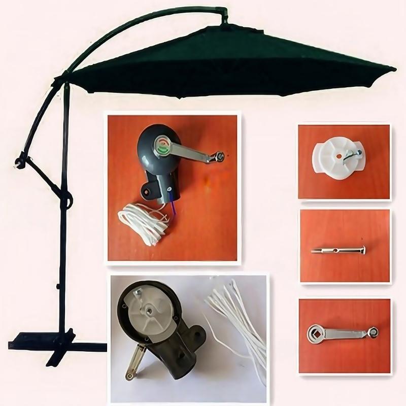 Piesă de schimb manivelă umbrelă pentru utilizare în exterior Accesorii mobilier de grădină Plajă Instalare ușoară