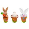 Easter Bunny Doll Ornaments Decorative Flower Pots Home Festive Atmosphere Decoration Decorations