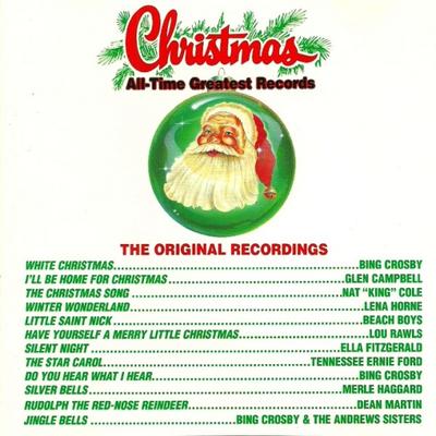 CD VARIOUS - Christmas (All-Time Greatest Record D277351 Curb Records 1990 US Soul/Funk Used